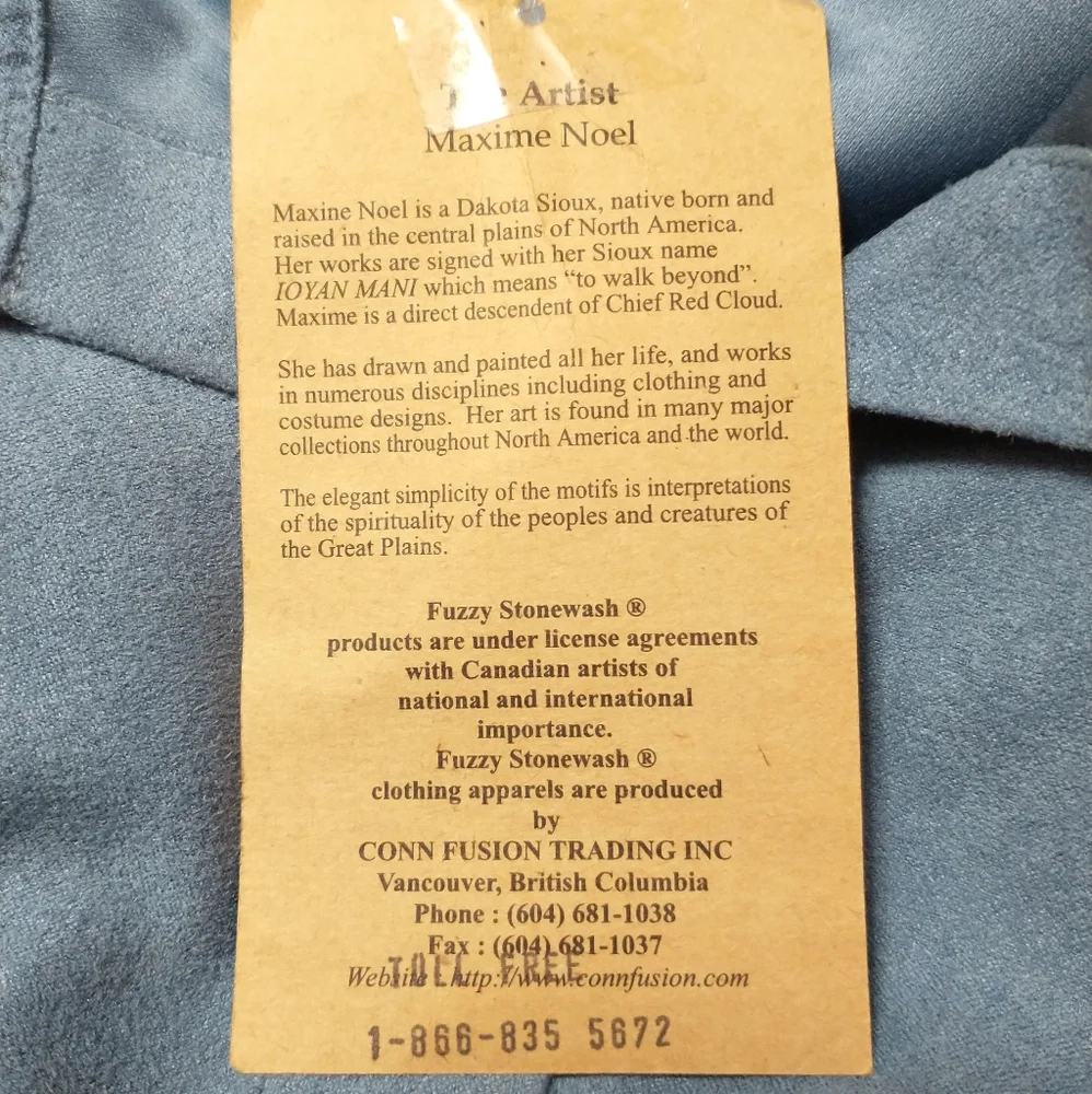 Blue Embroidered Women's Top - Picture 4 of 7